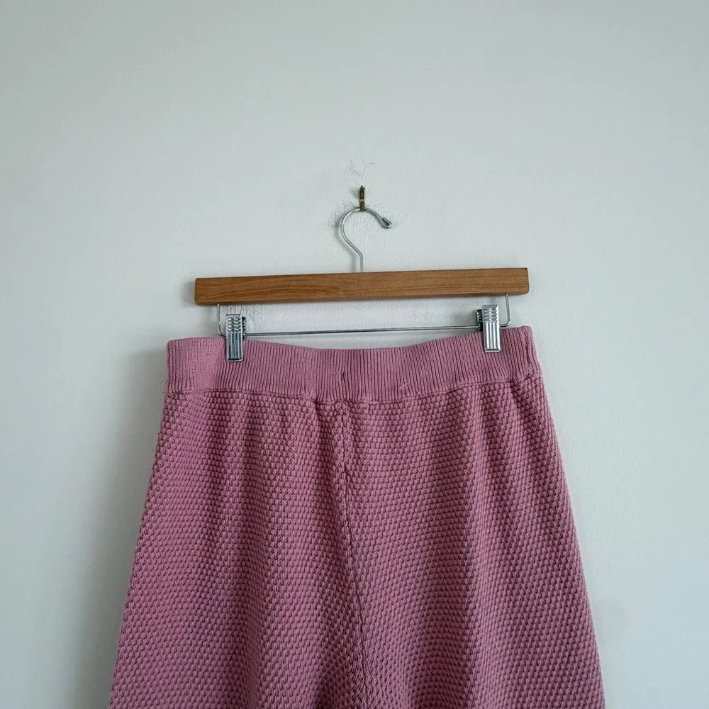 Free People Beach Hailee Pink Cotton Pants Size Medium